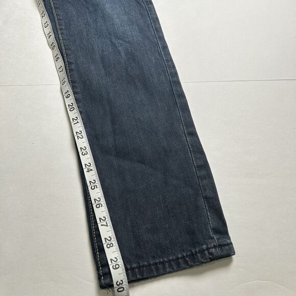7 For All Mankind Slimmy Youth Denim Jeans Girl’s 16 Dark Wash - Picture 8 of 8